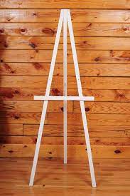 White Easel
